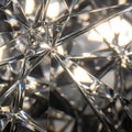 Abstract Crystal Facets Background Macro Royalty Free Stock Photo