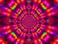 Crystal Prism and Kaleidoscope Abstract Background. Royalty Free Stock Photo