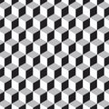 Abstract cube pattern. Colorful design, geometric 3d vector wallpaper, cube pattern background. Awesome geomeric abstract poligona