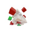 Abstract cubes Royalty Free Stock Photo