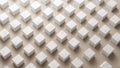 Abstract Cubes, Pattern of Stone Forms with Subtle Texture on SoftColored Surface. Royalty Free Stock Photo