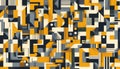 A abstract cubist fabric print, Ai generated image Royalty Free Stock Photo
