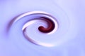 An abstract curl.