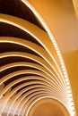 Abstract Curve Architecture Ceiling