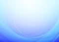 Abstract curved blue background Royalty Free Stock Photo