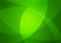 Vector Abstract Green Gradient Background with Curves Royalty Free Stock Photo