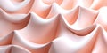 Abstract Curving Patterns in Soft Peach and Pink Colors with Seamless Lines and Gentle Waves Royalty Free Stock Photo