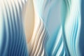 Abstract curvy design wallpaper. Waves and energy flow. Generative AI Royalty Free Stock Photo