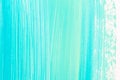 Abstract cyan hand painted background