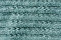 Abstract cyan knitting cloth texture. Royalty Free Stock Photo
