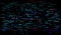 Abstract cyberpunk purple glitch background with stylized noise effects, video error damage, and distorted data lines