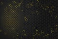 Abstract cyborg honeycomb for background