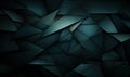 Abstract 3d background, dark broken geometric shapes texture.