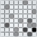 Abstract 3d background - grey cubes Royalty Free Stock Photo