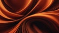 Abstract 3D background resembling an aurora, swirls of dark orange resembling silk in appearance, hinting at business technology i