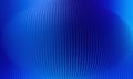 Abstract 3D Blue Ellipsoid with Vertical Ribbed Texture and Grainy Gradient Background Royalty Free Stock Photo