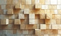 Abstract 3D cube pattern background texture Royalty Free Stock Photo