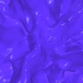 Abstract 3d curves violet plastic background. Colored fluid movement texture, wave surface. Psychedelic, surreal background.