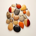 Abstract 3d Design: Gallstones In Bauhaus Style