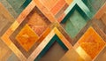 An abstract 3D geometric pattern color gradient background Royalty Free Stock Photo