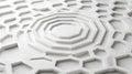 Abstract Hexagon Structure White Honeycomb Pattern Background Royalty Free Stock Photo