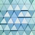 Abstract 3d illustration architectural pattern