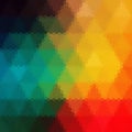 Abstract 3D Low Poly Poligon Background Texture as Colorful Pattern. eps 10
