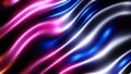 Abstract 3D metal background, multicolored chrome metallic texture with waves Royalty Free Stock Photo