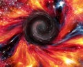 Exotic deep space formation abstract