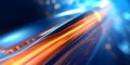 Abstract D rendering of fast charging technology recharging a lithium ion battery. Concept 3D