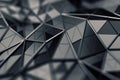 Abstract 3D Rendering of Polygonal Background. Royalty Free Stock Photo
