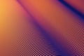 Abstract 3D rendering wallpaper with colorful wavy background lines in bright warm orange and blue colors Royalty Free Stock Photo