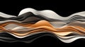 Abstract 3D rendering of a wave-like pattern composed of overlapping spheres in various colors and shades.