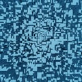 Abstract 3d square pixel geometric background or cube pattern Royalty Free Stock Photo