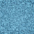 Abstract 3d square pixel geometric background or cube pattern Royalty Free Stock Photo