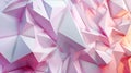 Abstract 3D texture of overlapping geometric shapes, sharp edges, and soft gradients Royalty Free Stock Photo