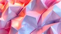 Abstract 3D texture of overlapping geometric shapes, sharp edges, and soft gradients Royalty Free Stock Photo