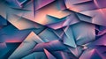 Abstract 3D texture of overlapping geometric shapes, sharp edges, and soft gradients Royalty Free Stock Photo