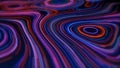 Abstract 3D View Red And Blue Glowing Artistic Flow Lines Background