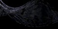 Binary DNA helix, digital genetics, futuristic data science, artificial intelligence, glowing code, cyber technology, machine