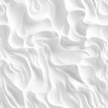 Abstract 3d white background, organic shapes seamless pattern texture.