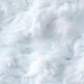 Abstract 3d white background, organic shapes seamless pattern texture, white fur fluffy Royalty Free Stock Photo