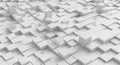 Abstract 3D White Cubes Geometric Pattern Background image photo Royalty Free Stock Photo
