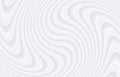 Abstract 3D white wavy background with interesting pattern Royalty Free Stock Photo