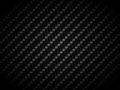 Abstract dark background of black metallic rectangle woven carbon fiber texture Royalty Free Stock Photo