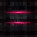 Abstract dark background with pink color light