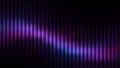 Abstract dark background with vertical lines and glowing light effect in purple color glass gradient Royalty Free Stock Photo