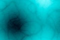 Abstract dark ball in turquoise ocean image