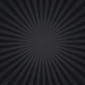 Abstract Dark Black rays background. Vector Royalty Free Stock Photo