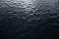 Abstract dark blue calm wavy water surface background Royalty Free Stock Photo